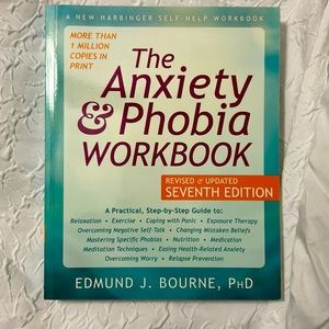 THE ANXIETY AND PHOBIA BOOK. Excellent book to overcome anxiety and fears